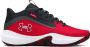 Under Armour UA Lockdown 7 basketbalschoenen unisex 3028512 600 rot - Thumbnail 3
