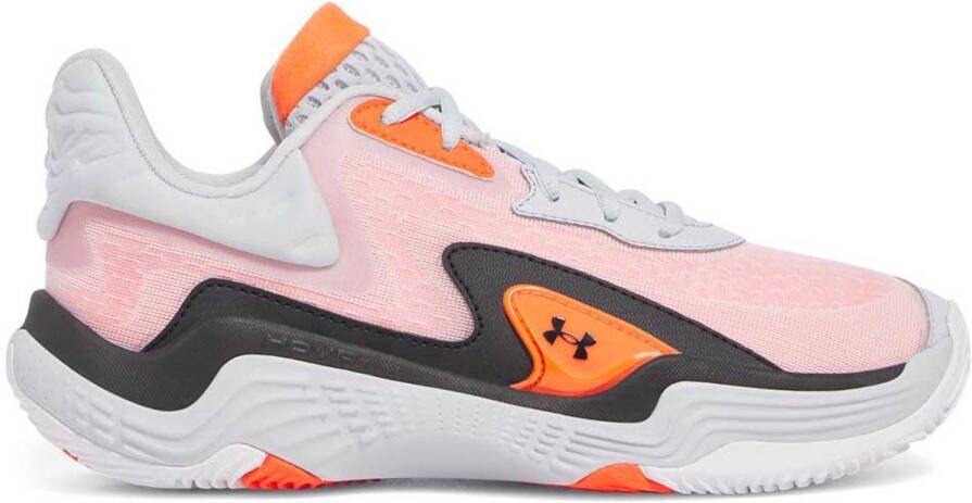 Under Armour Spawn 7 Basketbalschoenen Roze 1 2 Man