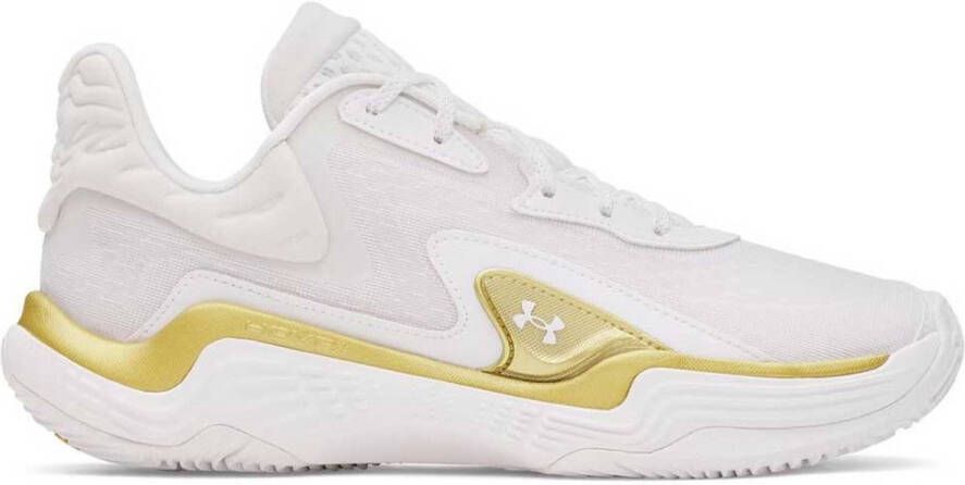 Under Armour Spawn 7 Basketbalschoenen Wit 1 2 Man