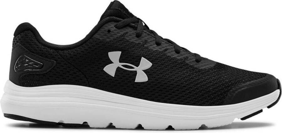 Under Armour Surge 2 hardloopschoenen zwart wit grijs