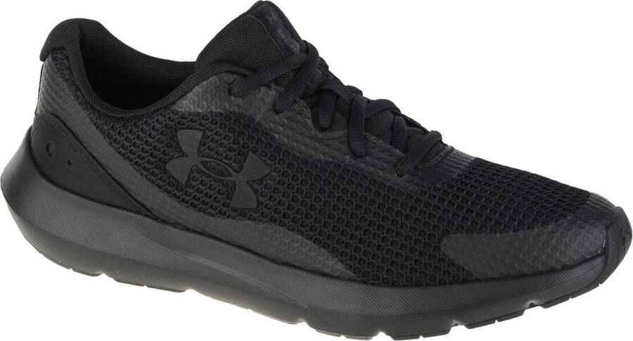 Under Armour Surge 3 3024883-002 Mannen Zwart Hardloopschoenen