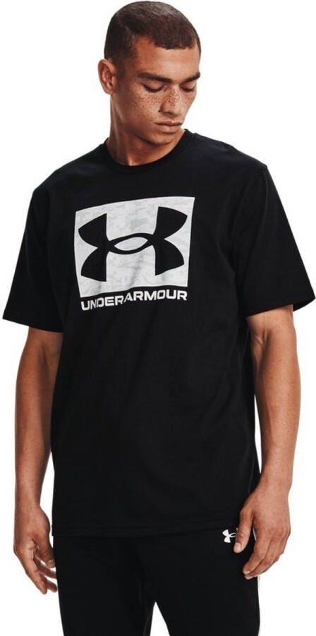 Under Armour T-Shirt UA ABC Camo Boxed Logo Kurzarm-Oberteil Black-XL