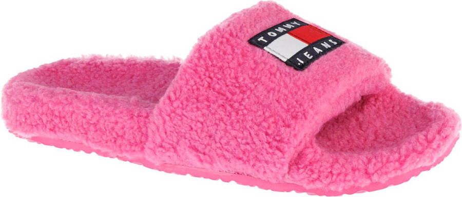 Under Armour Tommy Hilfiger Flag Pool Slide EN0EN01602 VTC Vrouwen Roze Slippers