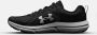 Under Armour UA Charged AShort Sleeveert 10 Heren Sportschoenen Zwart - Thumbnail 1