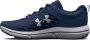 Under Armour UA Charged AShort Sleeveert 10 Heren Sportschoenen Blauw - Thumbnail 5