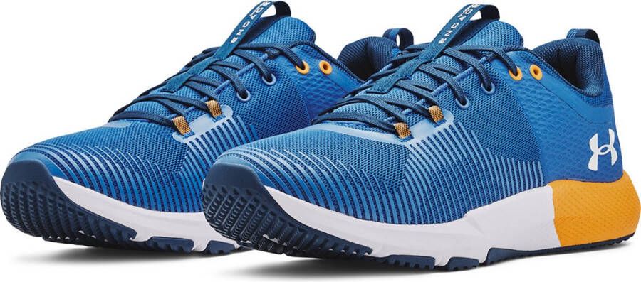 Under Armour UA Charged Engage-Victory Blue Cruise Gold White