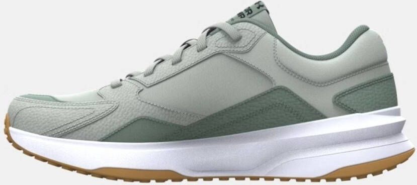 Under Armour UA Edge LTHR Heren Sportschoenen Groen