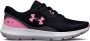 Under Armour BGS Surge 3 hardloopschoenen schoenen zwart roze Meisjes Mesh 36.5 - Thumbnail 2