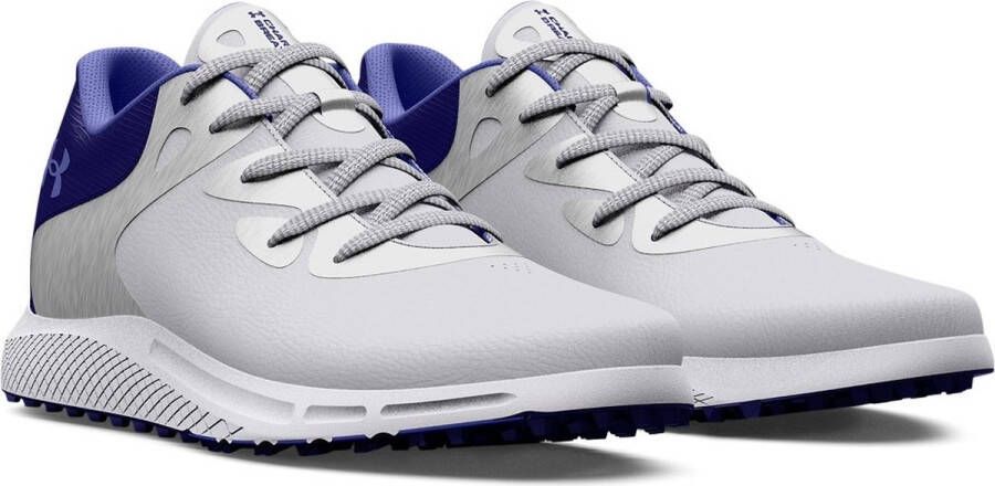 Under Armour Golf UA W Charged Breathe 2 SL-White Metallic Silver Baja Blue