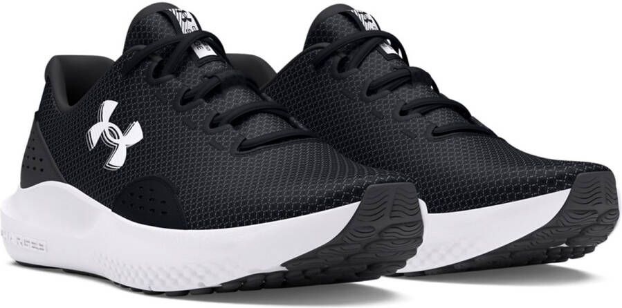 Under Armour UA W Charged Surge 4 Dames Sportschoenen Zwart Antraciet Wit