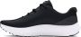 Under Armour UA W Charged Surge 4 Dames Sportschoenen Zwart Antraciet Wit - Thumbnail 3