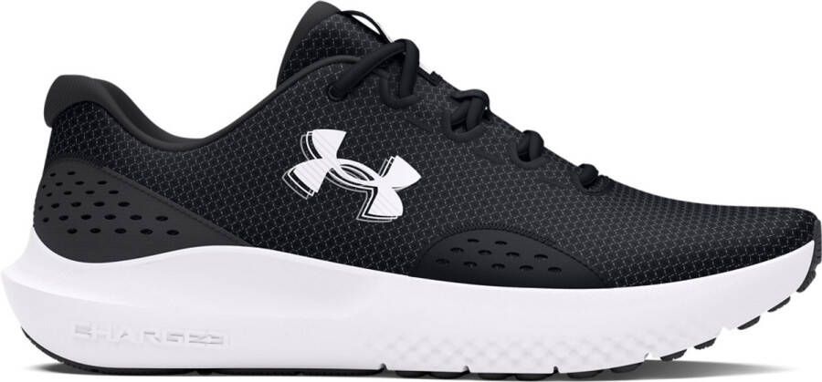 Under Armour UA W Charged Surge 4 Dames Sportschoenen Zwart Antraciet Wit