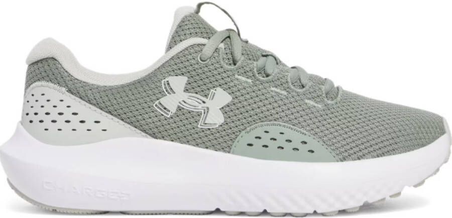 Under Armour UA W Opladen Surge 4 Dames Sneakers Groene Comfortabele Sportschoenen