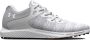 Under Armour Golf Under Armour Dames Charged Breathe2 Knit SL Halo Gray White - Thumbnail 3