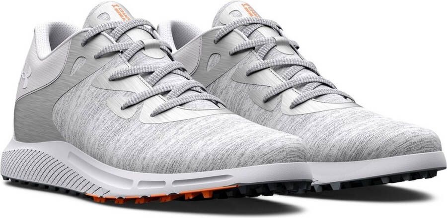 Under Armour Golf Under Armour Dames Charged Breathe2 Knit SL Halo Gray White