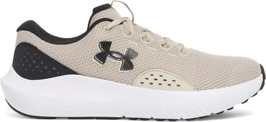 Under Armour Charged Surge 4 Hardloopschoenen Beige Man