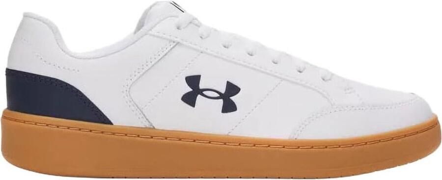 Under Armour Chaussure UA Official Blanche et bleu marine
