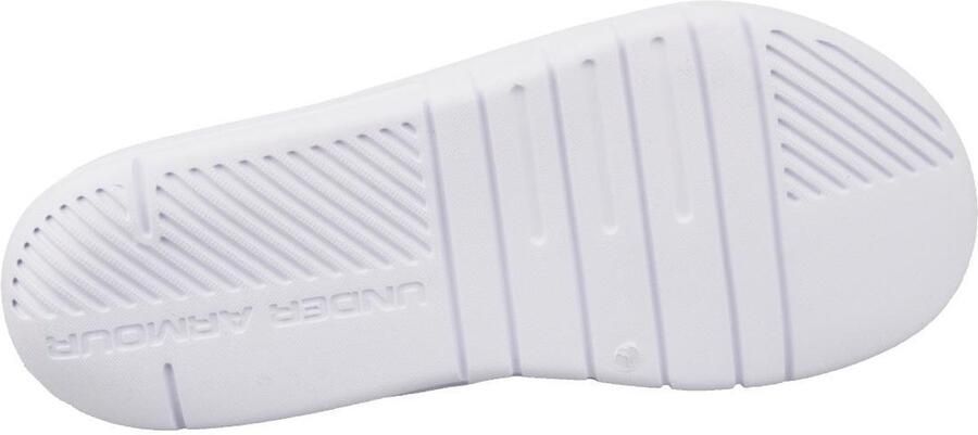 Under Armour Core PTH Slides 3021286-100 Mannen Wit Slippers