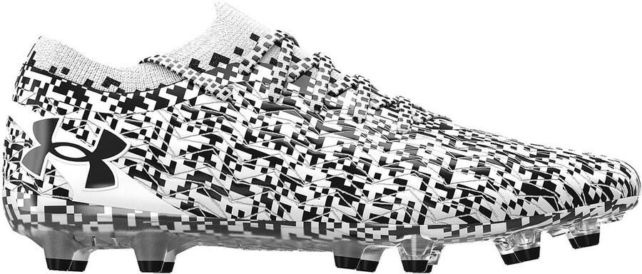 Under Armour Crampons UA Magnetico Pro 5 FG Blanc et noir
