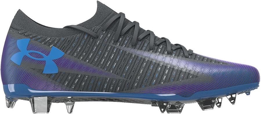 Under Armour Crampons UA Shadow Elite 3 FG Gris et bleu