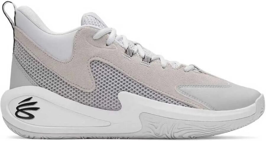 Under Armour Curry 3z 25 Suede Basketbalschoenen Grijs 1 2