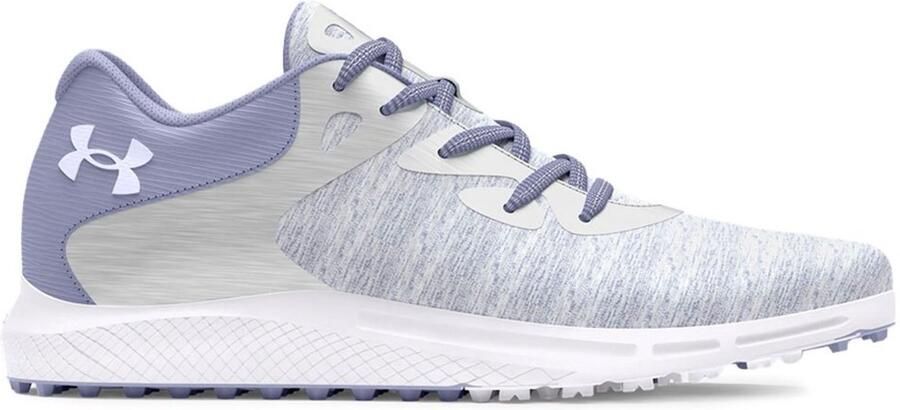 Under Armour Golf Charged Breathe 2 Knit Spikeless Golfschoenen Voor Dames Blauw 1 2 Vrouw