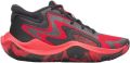 Under Armour Grade School Jet ´25 Junior Basketbalschoenen Rood Kinderen - Rood/Zwart