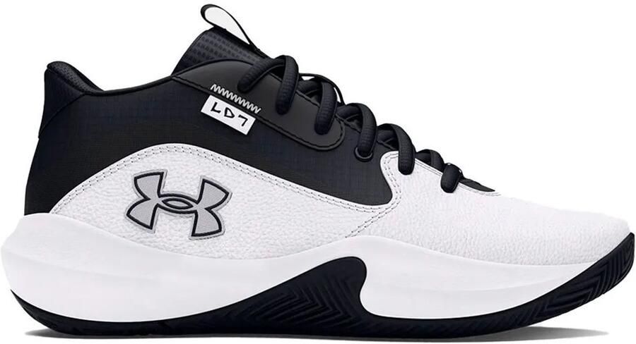 Under Armour Gs Lockdown 7 Basketbalschoenen Wit
