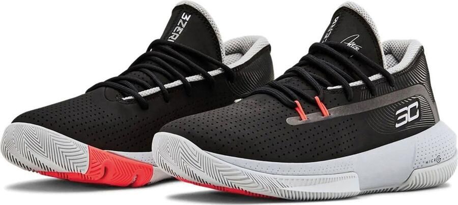 Under Armour GS S ZER0 III Basketbalschoenen Junior