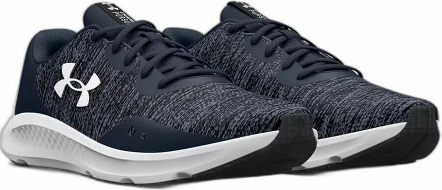 Under Armour Hardloopschoenen voor Volwassenen Charged Zwart Grijs Mannen