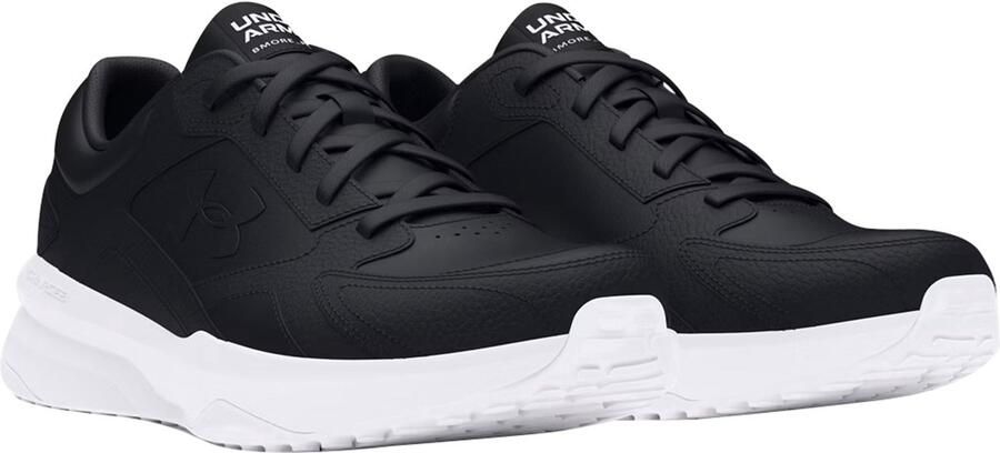Under Armour UA EDGE Leather Heren Sportschoenen Fitness schoenen Zwart 3028375 - Foto 2