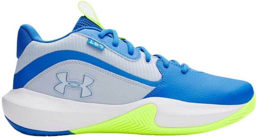 Under Armour Lockdown 7 Basketbalschoenen Blauw