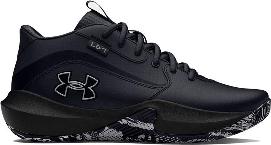 Under Armour Lockdown 7 Junior Basketbalschoenen Zwart 1 2 Man