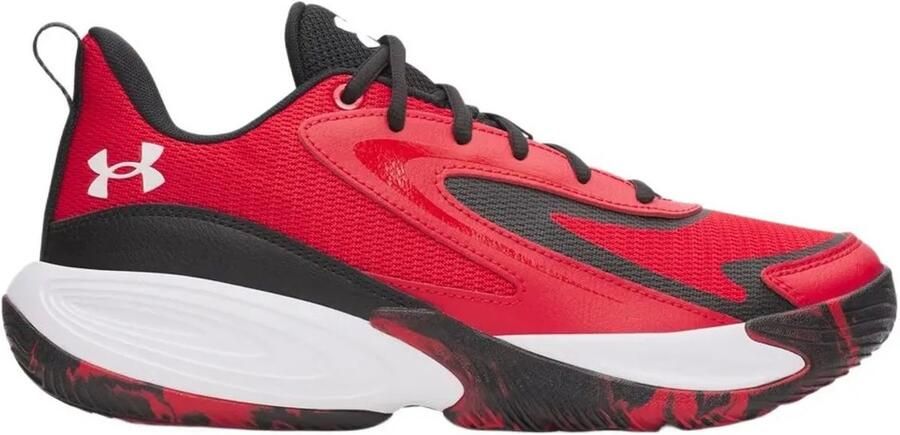 Under Armour Lockdown 8 Basketbalschoenen Rood
