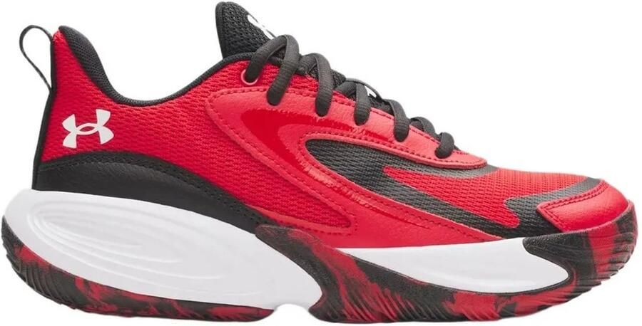 Under Armour Lockdown 8 Junior Basketbalschoenen Rood 1 2 Kinderen