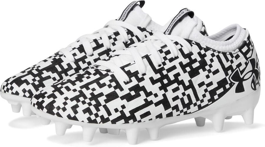 Under Armour Magnetico Select 5 Fg Junioren Voetbalschoenen Wit 1 2 Kinderen
