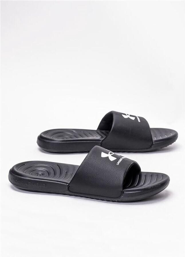 Under Armour Ansa Fixed Slides 3023761-004 Mannen Zwart Slippers - Foto 7