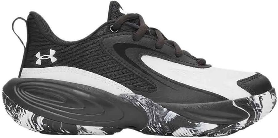 Under Armour Ps Lockdown 8 Junior Basketbalschoenen Zwart Kinderen