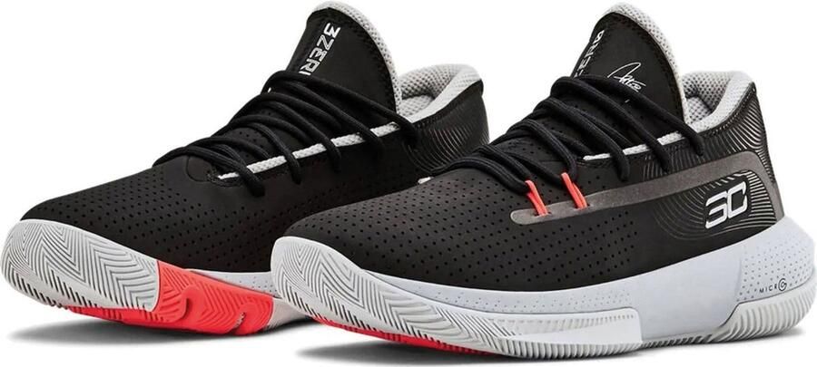 Under Armour GS S ZER0 III Basketbalschoenen Junior
