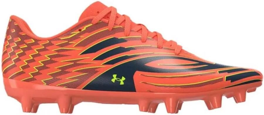 Under Armour Shadow Club 4 Fg Junioren Voetbalschoenen Oranje 1 2 Kinderen