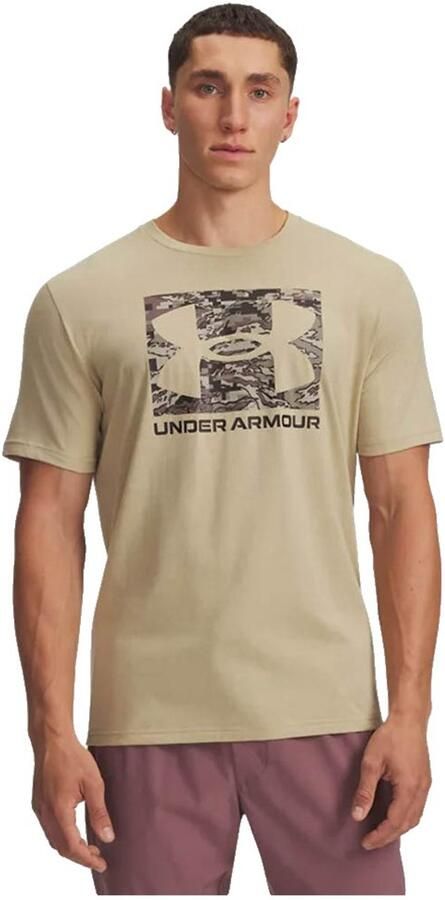 Under Armour Sportshirt ABC Camo Boxed Logo T-Shirt 1361673 Brown 234-M (US MD)