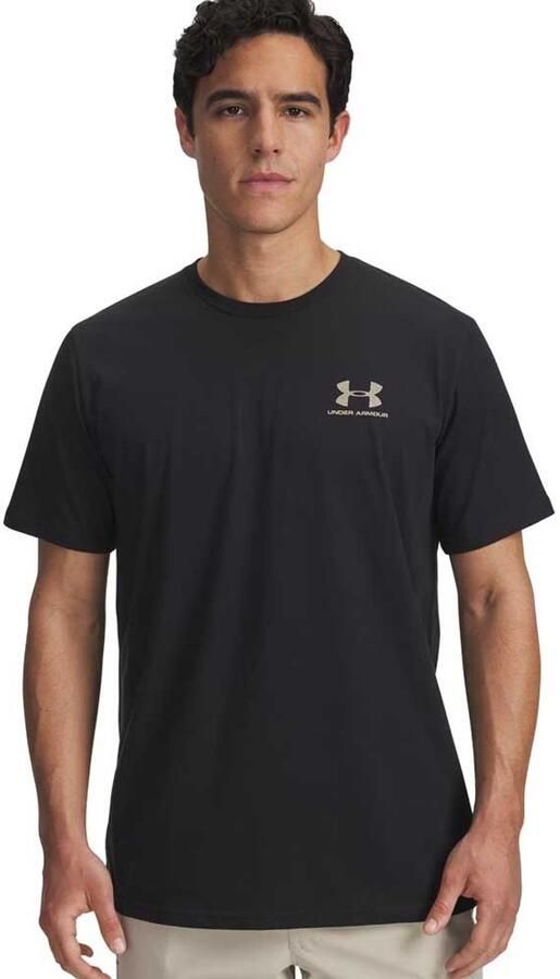 Under Armour Sportshirt Sportstyle Lc T-Shirt 1326799 Black 003-S (US SM)