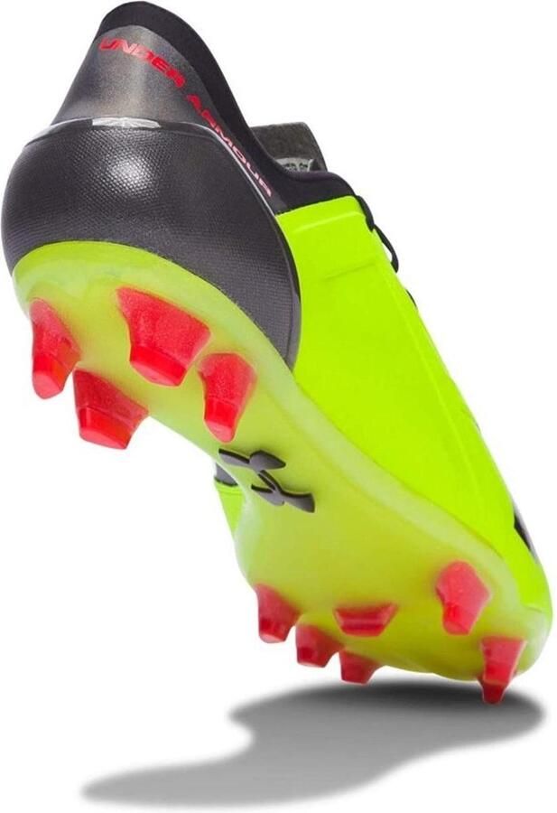 Under Armour SpotLight Pro 2.0 Voetbalschoenen Unisex Geel Rood Voetbalschoenen Heren - Foto 5