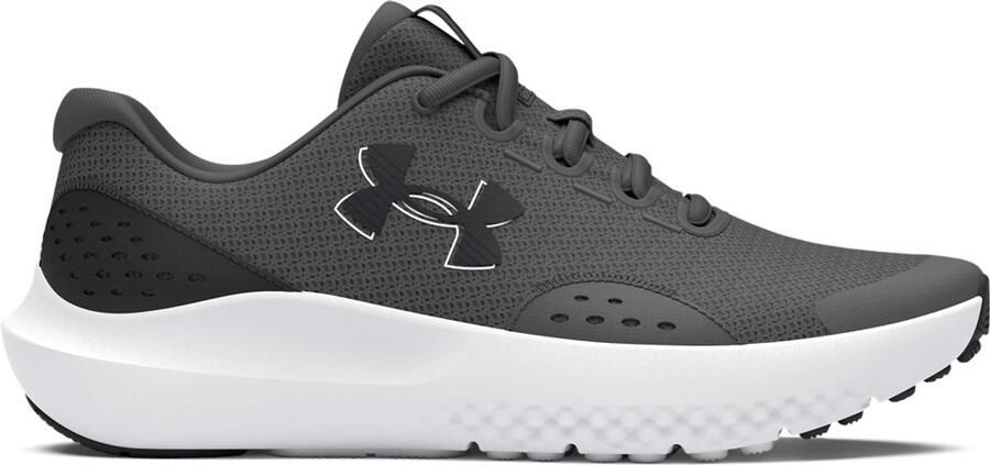Under Armour UA BGS Surge 4-GRY Jongens Sportschoenen Castlerock Antraciet