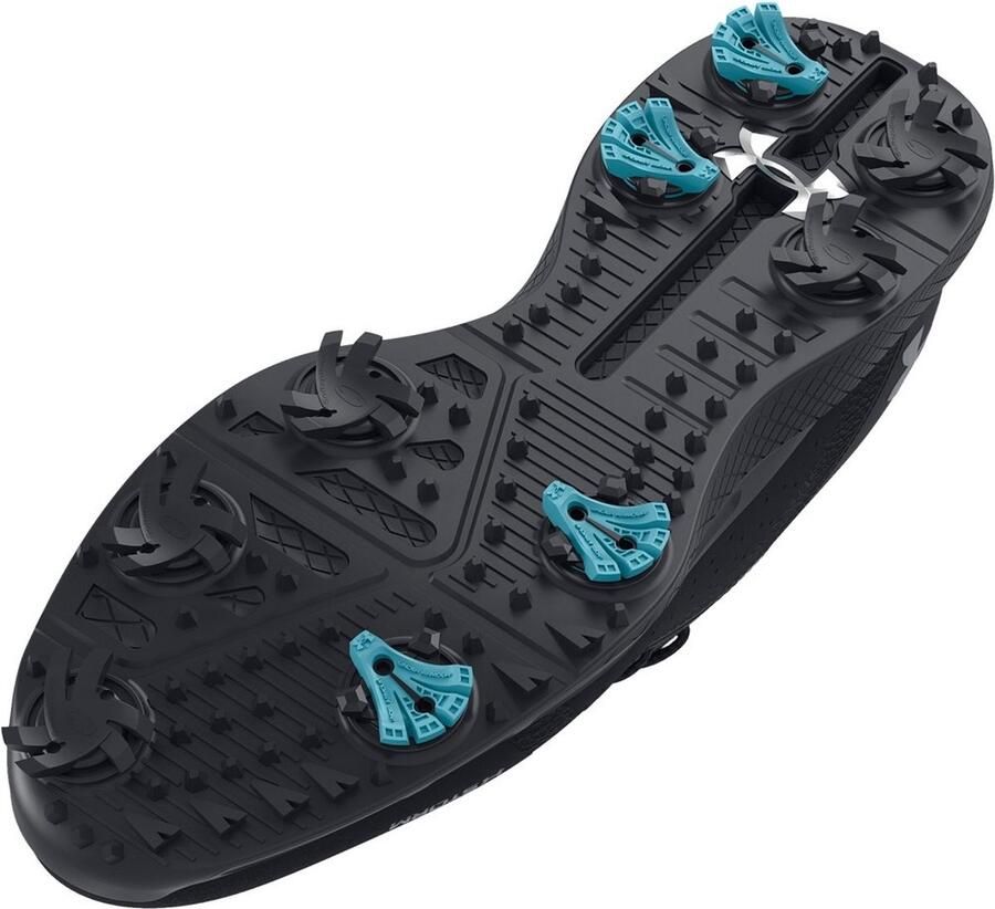 Under Armour Golf Charged Draw 2 Wide Golfschoenen Zwart - Foto 2