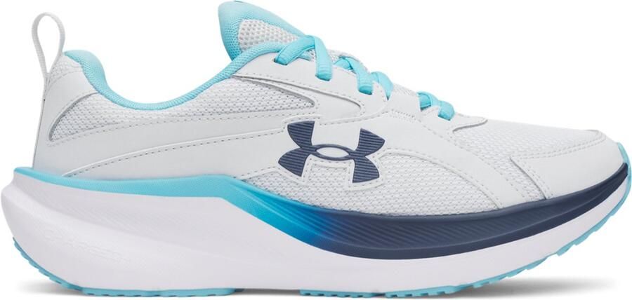 Under Armour UA W Assert 11-GRY Dames Sportschoenen Distant Grijs Fresco Blauw Academy
