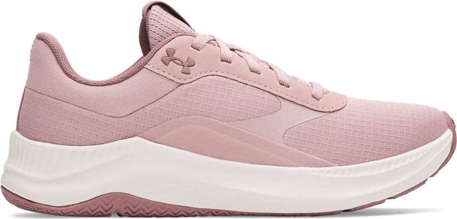 Under Armour UA W Aurora 3-PNK Dames Sportschoenen Tourmaline Roze Summit Wit Maroon Mist