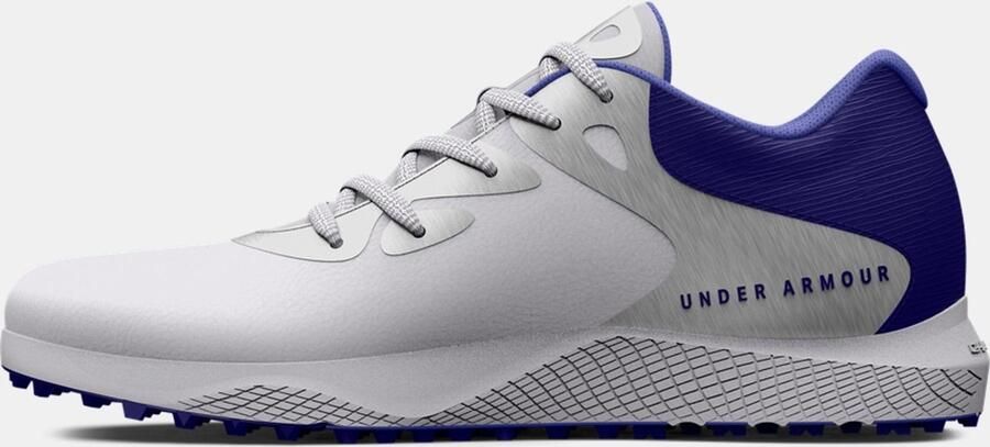 Under Armour Golf UA W Charged Breathe 2 SL-White Metallic Silver Baja Blue - Foto 5