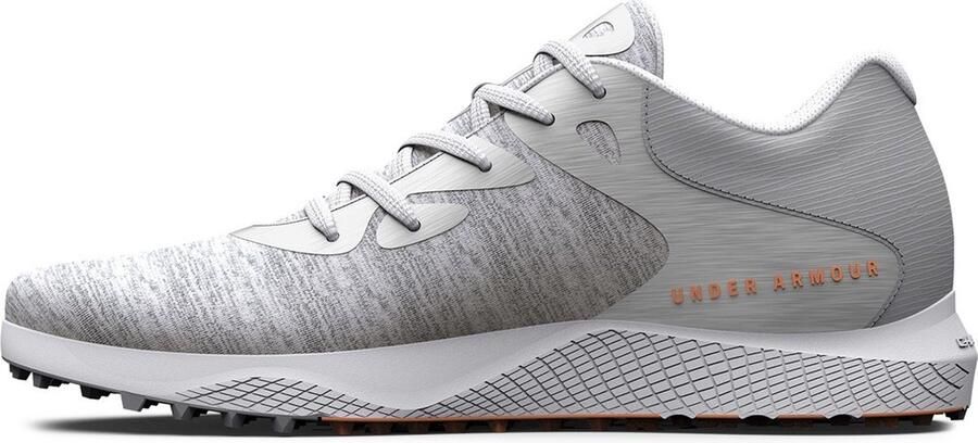 Under Armour Golf Under Armour Dames Charged Breathe2 Knit SL Halo Gray White - Foto 4