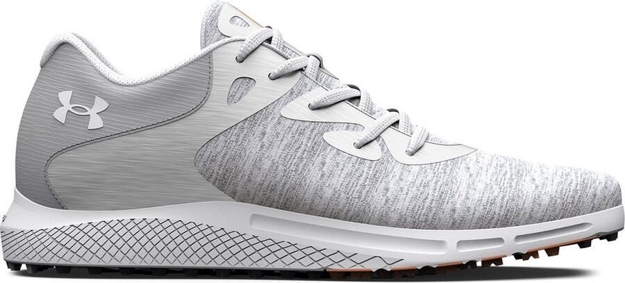 Under Armour Golf Under Armour Dames Charged Breathe2 Knit SL Halo Gray White - Foto 5